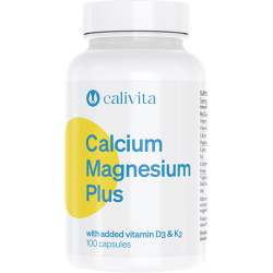 Calivita CALCIUM MAGNESIUM PLUS - 100 Kapsula