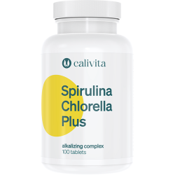 Calivita SPIRULINA CHLORELLA PLUS - 100 Tableta