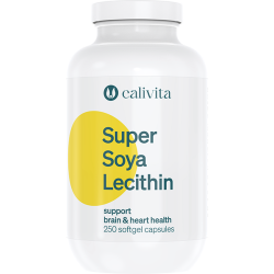 Calivita SUPER SOYA LECITHIN - 250 gel Kapsula