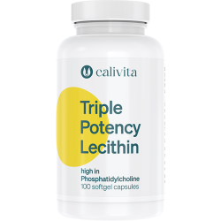 Calivita TRIPLE POTENCY LECITHIN - 100 gel Kapsula